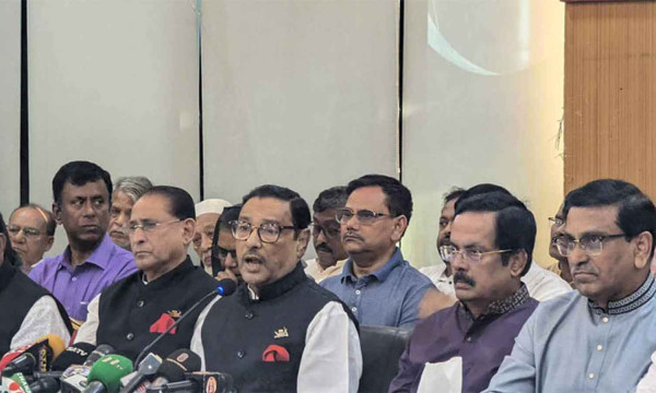 খালেদা জিয়ার বিষয়ে সর্বোচ্চ উদারতা দেখিয়েছেন প্রধানমন্ত্রী: ওবায়দুল কাদের