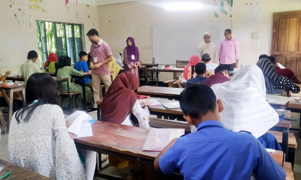 কমলগঞ্জে ২ দিনব্যাপী বিএমইটি বৃত্তি পরীক্ষা শুরু