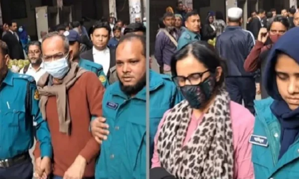 স্ত্রীসহ ডেইলি স্টারের নির্বাহী সম্পাদককে অব্যাহতি