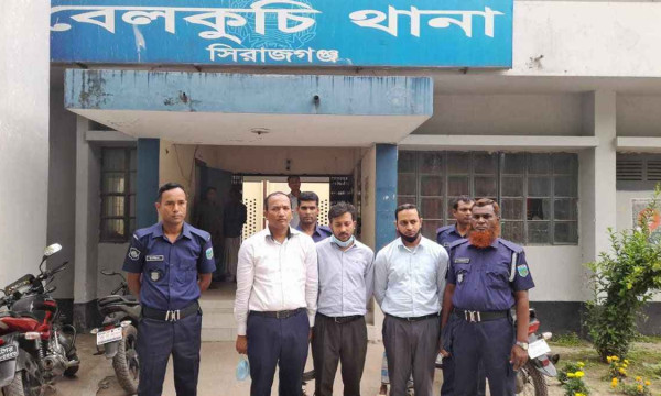 জনতা ব্যাংকের ভল্ট থেকে উধাও ৫ কোটি টাকা, তিন কর্মকর্তা গ্রেপ্তার