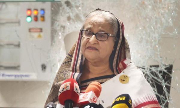 আধুনিক প্রযুক্তির পরিবহনকে এভাবে ধ্বংস করা মানতে পারছি না: প্রধানমন্ত্রী