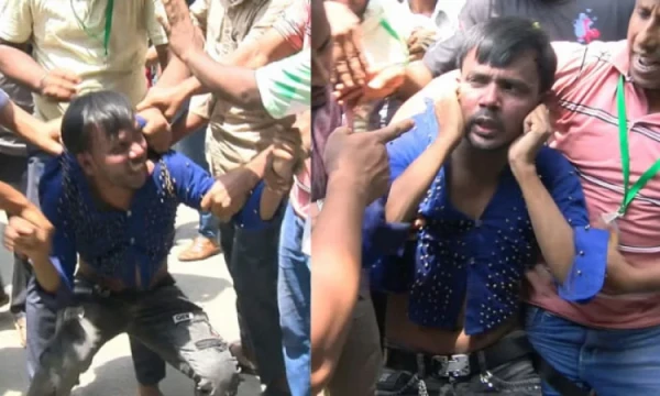 হিরো আলমকে মারধর, কান ধরে ওঠবস