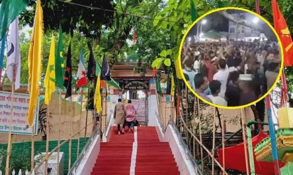 সিলেটের শাহপরান মাজারে হামলা