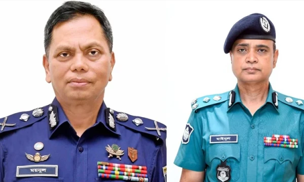 সরিয়ে দেওয়া হলো আইজিপি ও ডিএমপি কমিশনারকে