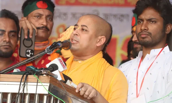 সম্মিলিত সনাতনী জাগরণ জোটের মুখপাত্র চিন্ময় কৃষ্ণ দাস গ্রেপ্তার