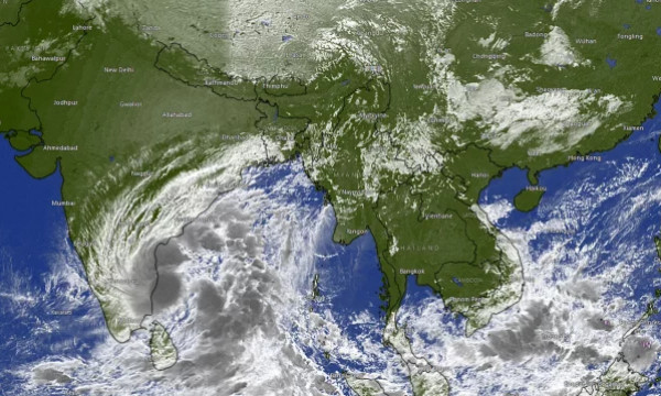 বিকেলে তামিলনাড়ুতে আঘাত হানতে পারে ঘূর্ণিঝড় ফিনজাল