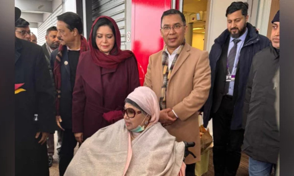 লন্ডন ক্লিনিকে ভর্তি হলেন খালেদা জিয়া